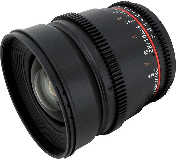 Produktbild Samyang 16mm T2.2 VDSLR II Sony E (Sony E, APS-C / DX)