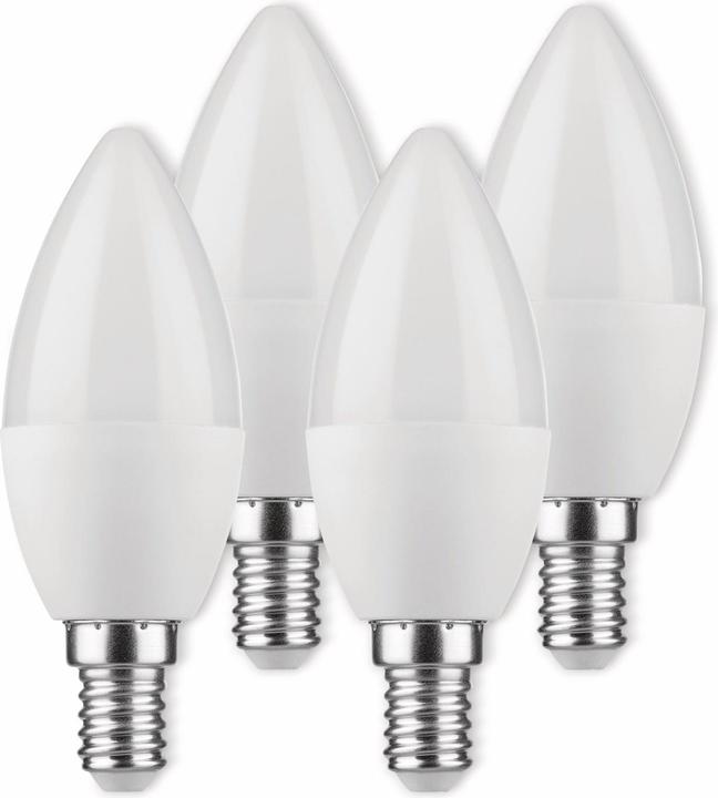 Produktbild Müller Licht LED E14 Kerzenform 5.5 W = 40 (E14, 5.50 W, 470 lm, 4 x, F)