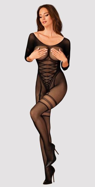 Produktbild Obsessive Mesh Catsuit - Black (S, M, L)