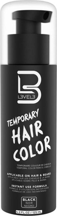 L3vel3 Temporary Beard Color (Schwarz)