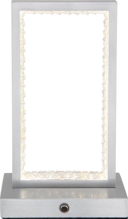 Produktbild Globo Samega LED Tischleuchte 3W CCT Matt, Aluminium 23cm 24008A (300 lm)