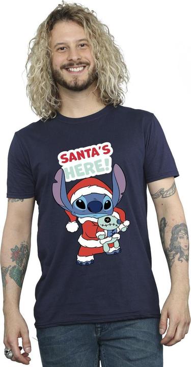 Produktbild Disney Lilo & Stitch Santa's Here TShirt (M)