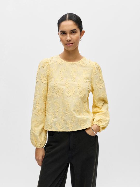 Image du produit Object Gemusterte Bluse (40)