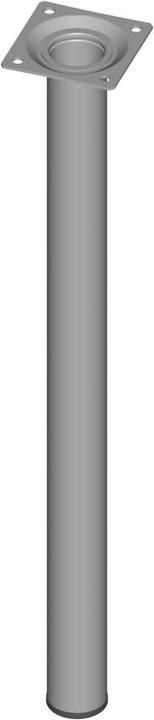 Möbelfuss weissaluminium 30 mm Höhe 500 mm