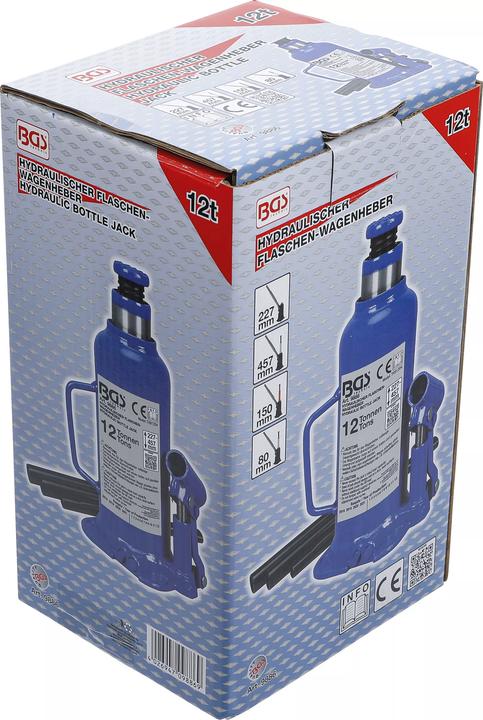Actual product image BGS Hydraulic Bottle Jack | 12 t