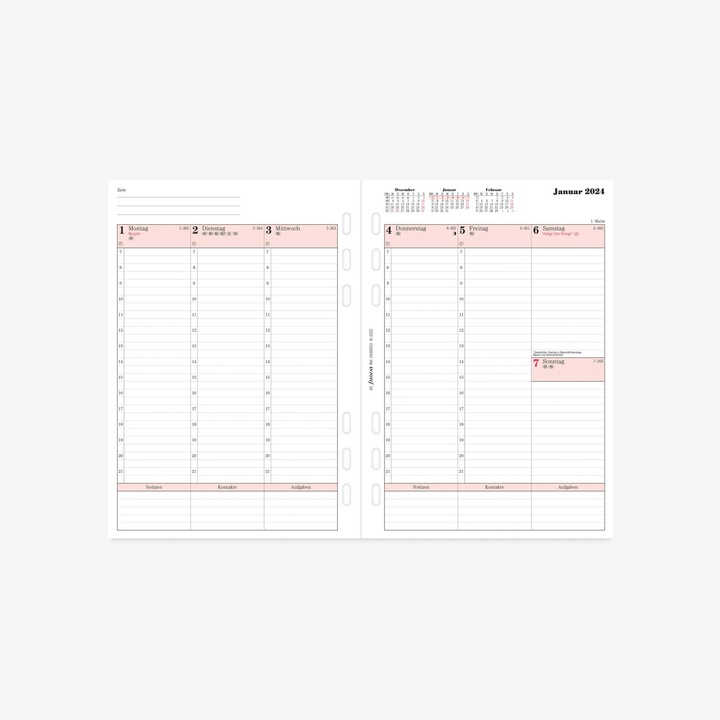 Image du produit Filofax A5 INH.1W/2S.PROF.FRANÇAIS (A5)