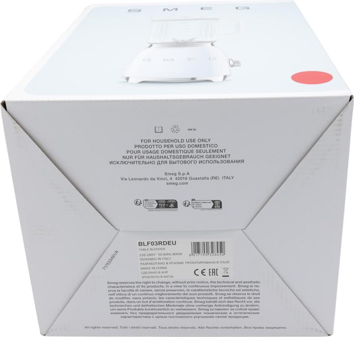 Image du produit Smeg Mixer rot (800 W)