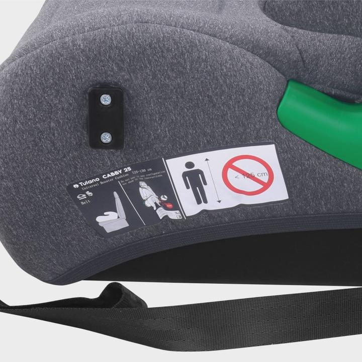 Productafbeelding Tulano Autositz Cabby 25 Grey (Kinderzitje, ECE R129/i-Size standaard)