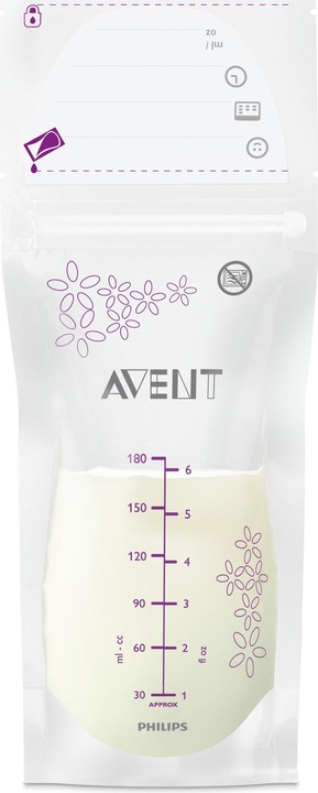 Actual product image Philips Avent Pre-sterilized breast milk bags for storage