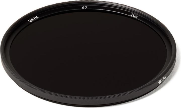Actual product image Urth 67mm ND64 (6 Stop) Lens Filter (Plus+) (67 mm, Neutral density filter, 67 mm)