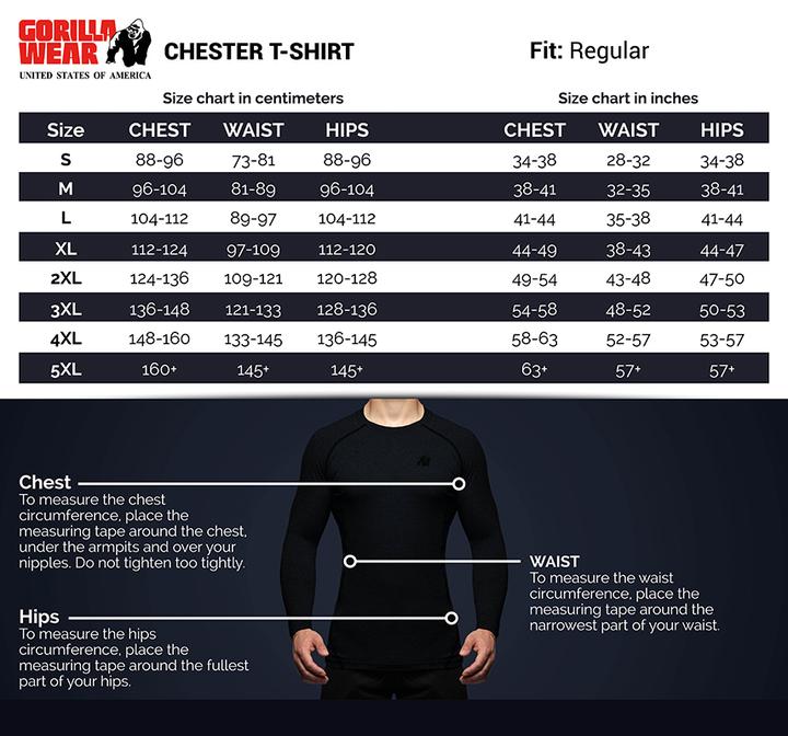 Produktbild Gorilla Wear Chester T-Shirt Black / Yellow (S)