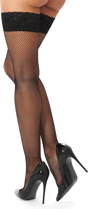 Image du produit Kotek KO H010 fishnet hold ups black S/M (S, M)