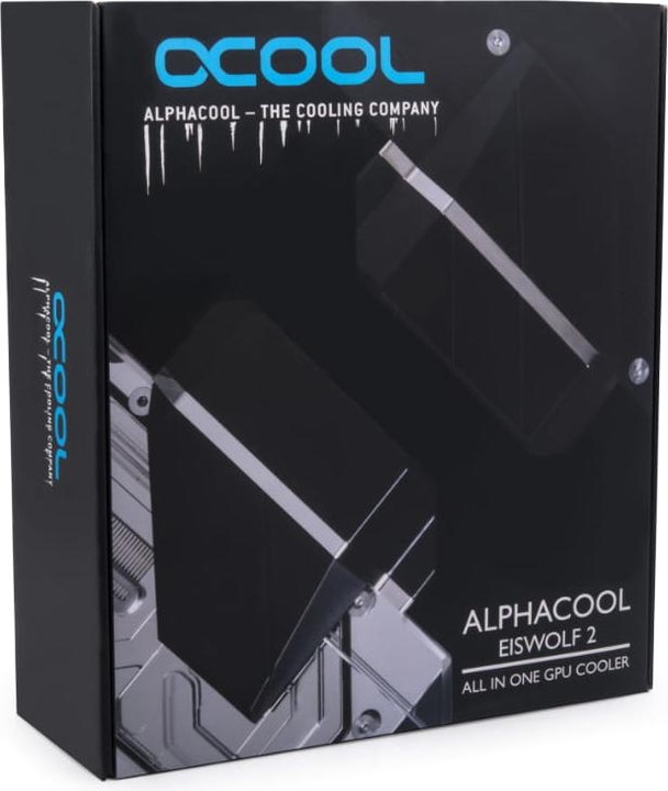 Actual product image Alphacool Eiswolf 2 AIO - 360mm RTX 4090 Aorus Master - Gaming with Backplate