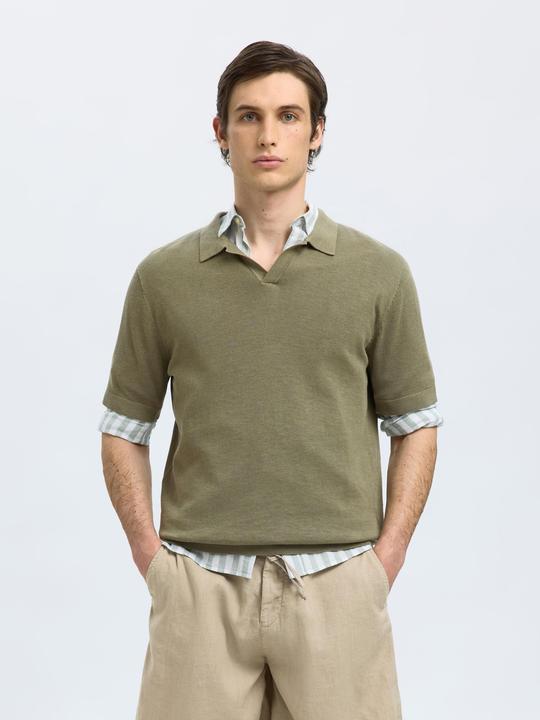 Image du produit Selected Homme Slhmattis Ss Knit Sun Open Polo Noos (S)