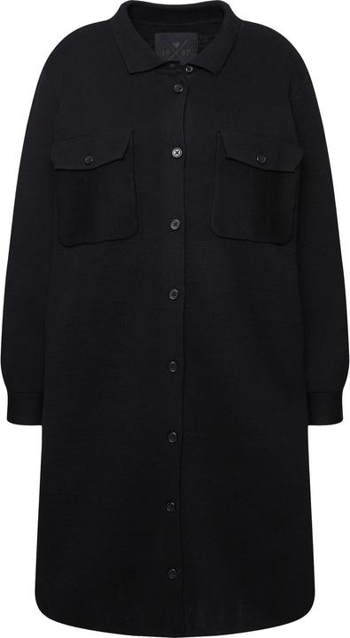 Immagine prodotto Ulla Popken Shaket, giacca camicia con collo da camicia e maniche lunghe (50, 52)