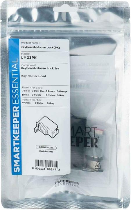 Image du produit Smart Keeper 1 x Serrures pour clavier/souris sans clé de type BASIC