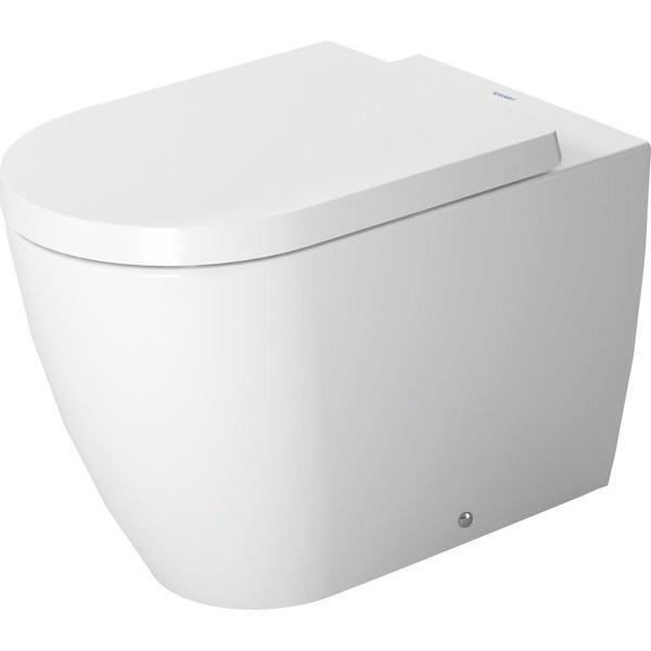 Duravit, WC Deckel, StdWC ME by Starck BACK-TO-WALL ti. 370x600mm Ab wa HygieneGlaze weiss