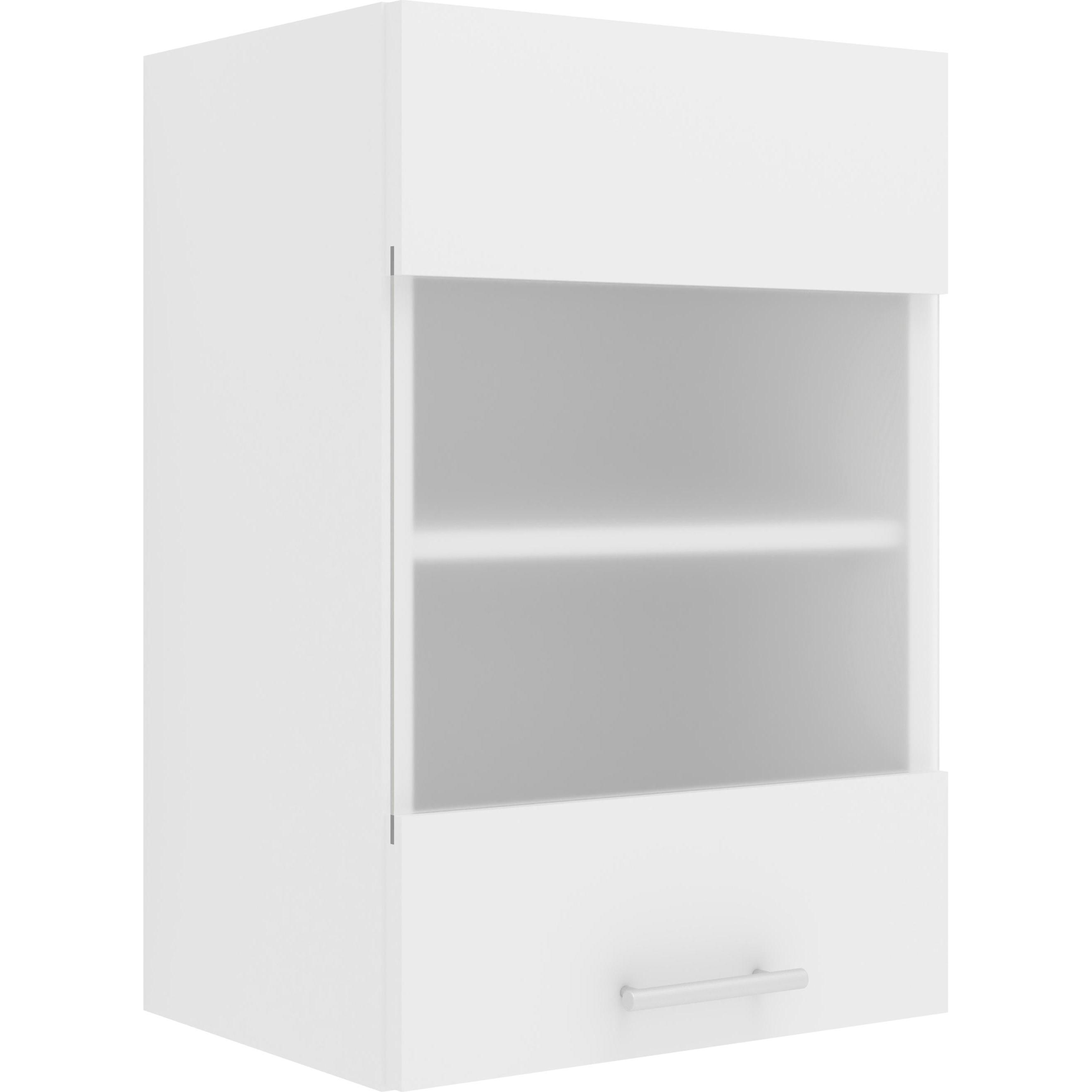 Thumbnail - VCM, Regal, Küchenschrank Breite 40 cm Matt Glastür Hängeschrank Küche Küchenmöbel Esilo (60 x 40 x 31 cm)