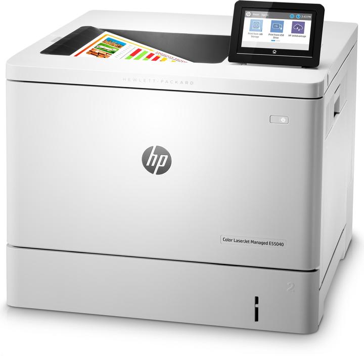 HP Color LaserJet Managed E55040dn - printer - laser/LED printing (Laser, Colour)