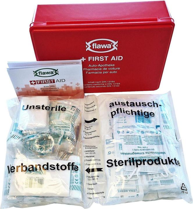 Actual product image Flawa Auto-Apotheke nach DIN 13164 (Car pharmacy)