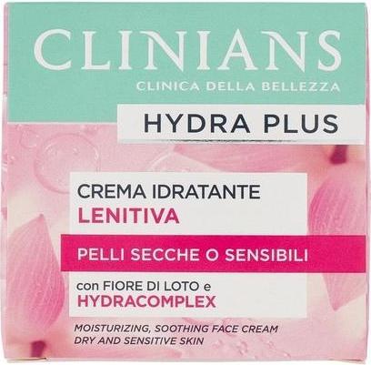Clinians Hydra Plus Feuchtigkeitscreme für trockene oder empfindliche Haut 50 ml (50 ml, Tagescreme)