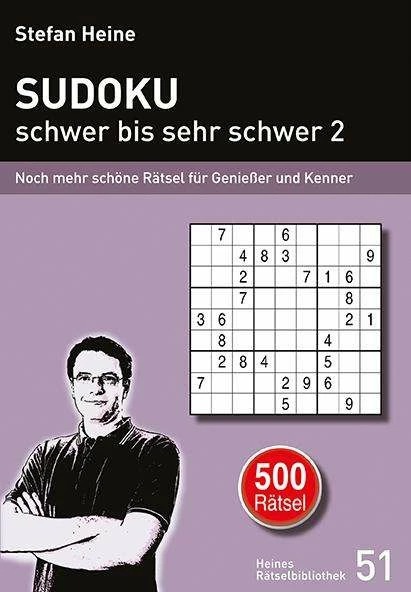 Actual product image SUDOKU - schwer bis sehr schwer 2 (German, Stefan Heine, 2020)