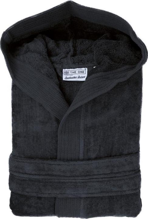 Produktbild The One Plüsch Kapuzen-Bademantel (One Size)