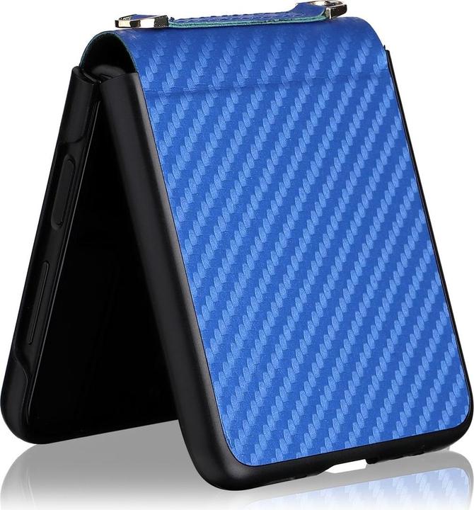 Produktbild König Design Hülle Handy Schutz für Samsung Galaxy Z Flip3 5G Case Cover Tasche Etui Bumper (Samsung Galaxy Z Flip3)