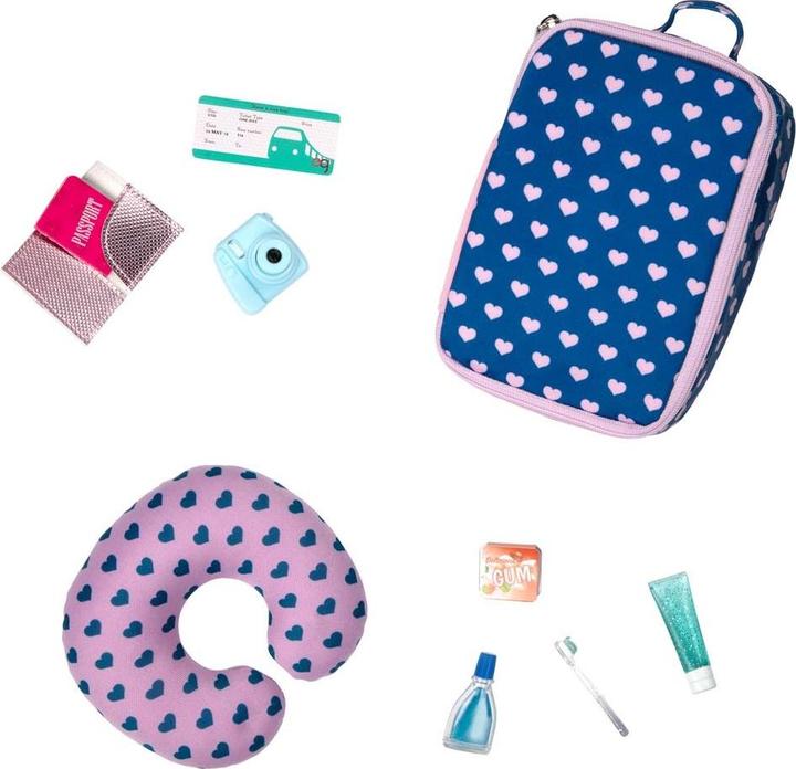 Image du produit Our Generation OG - Kit valise violet/bleu