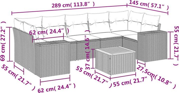 Produktbild vidaXL Nelio