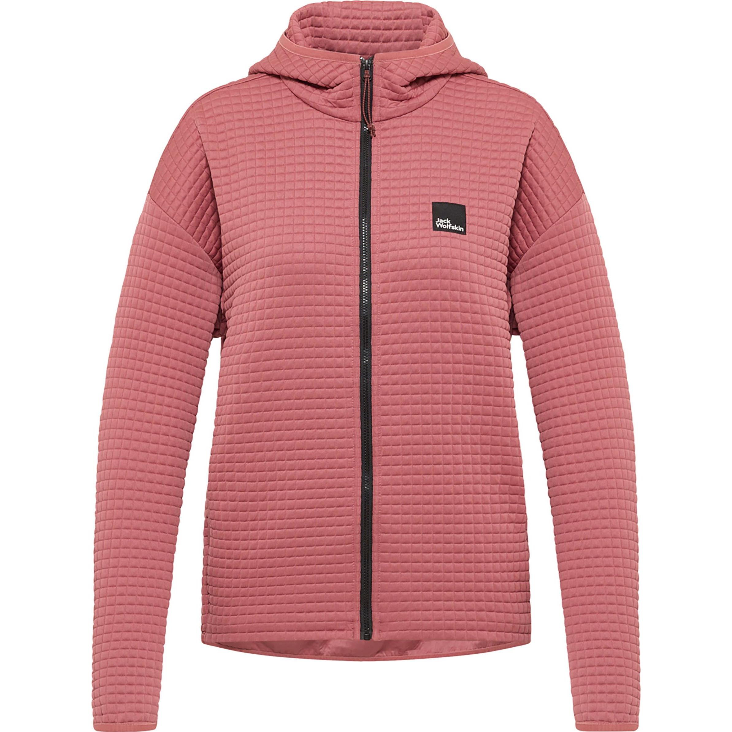 Thumbnail - Jack Wolfskin, Damen, Jacke, Mogari Hooded Fz W (S), Rot, S