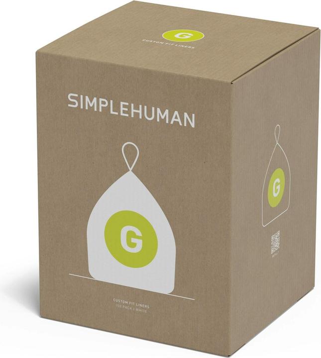 Produktbild Simplehuman Müllbeutel Code G, 30 l, 100 Stück (100x, 30 l)