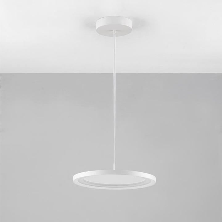 Productafbeelding Nova Luce ANDRIA LED hanglamp wit 30W warm wit 180x40cm dimbaar 9212910 (2221 lm)
