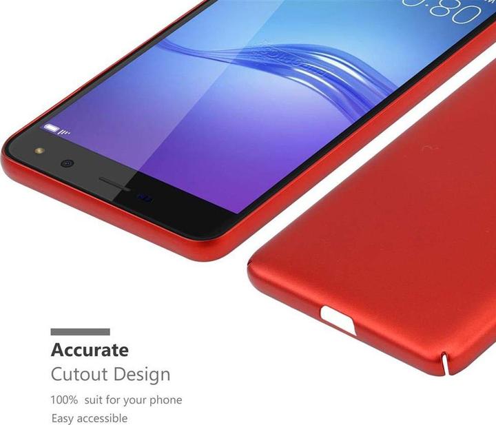 Produktbild Cadorabo Hard Cover Matt Metall Cover (Huawei Y6 (2017))