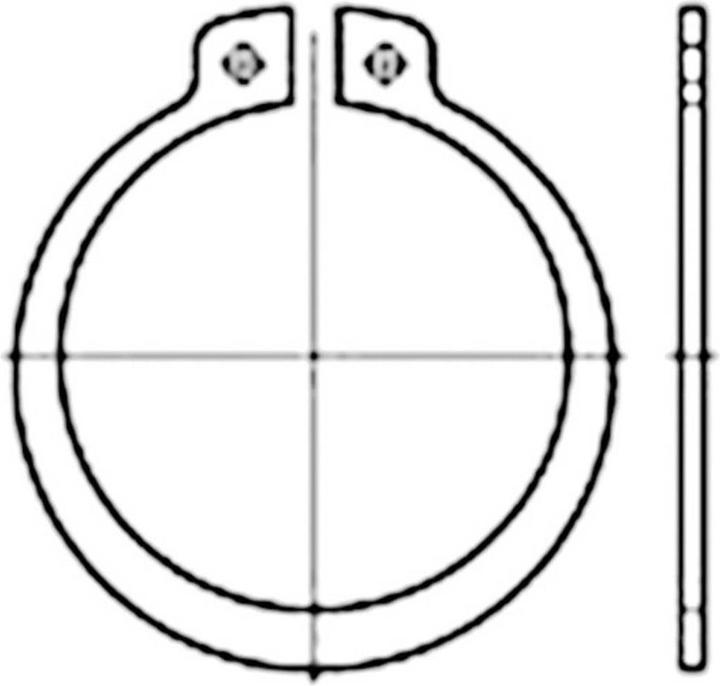 Produktbild Toolcraft Sicherungsringe Innen-Durchmes