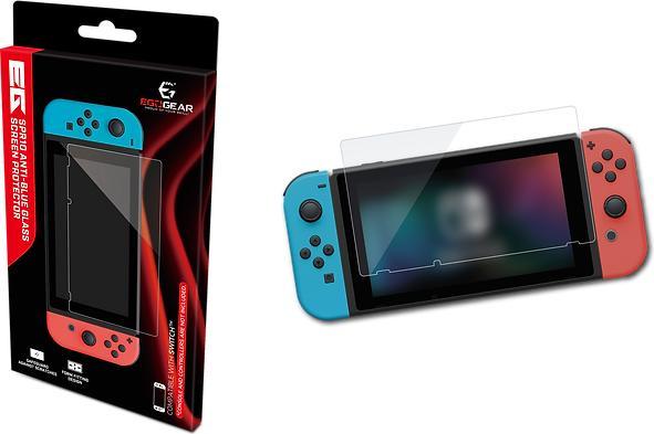 Produktbild Egogear - Protecteur d'écran en verre anti-lumière bleue SPR10 pour Nintendo Switch (Switch)