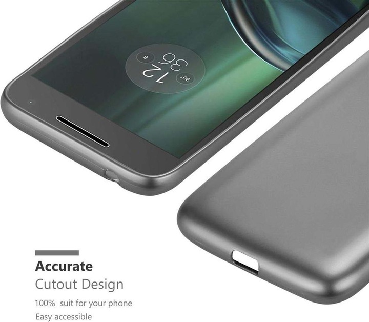 Produktbild Cadorabo TPU Matt Metallic Cover (Motorola Moto G4 Play)