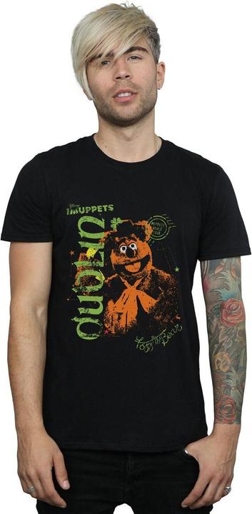 Actual product image Disney Mens The Muppets Fozzie Bear In Dublin T-Shirt (S)