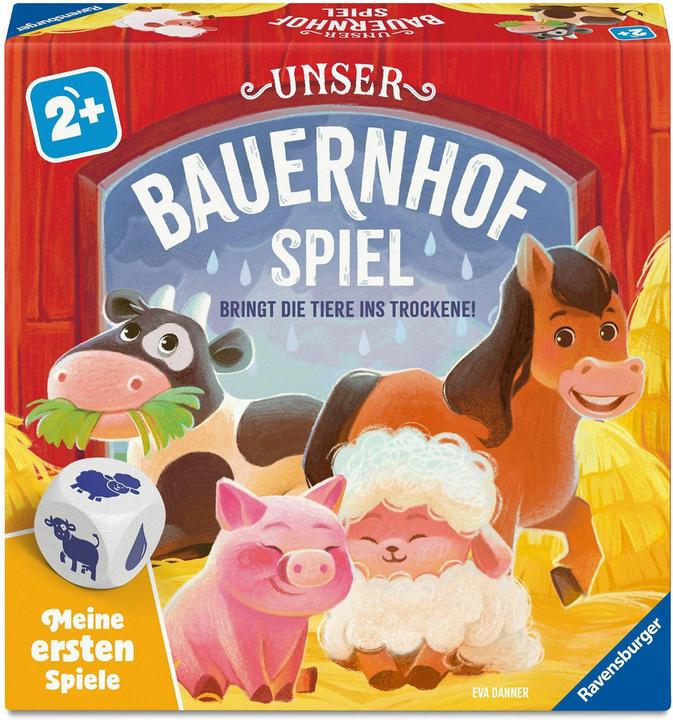 Immagine prodotto Ravensburger Unser Bauernhofspiel (Tedesco, 1 - 4 Giocatori)