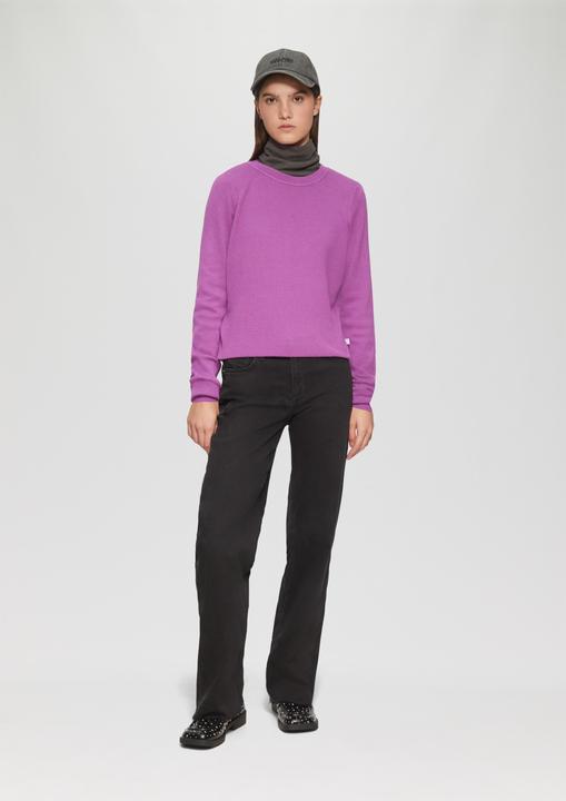 Immagine prodotto S.Oliver Strickpullover Pullover aus Viskosemix mit Struktur (S)
