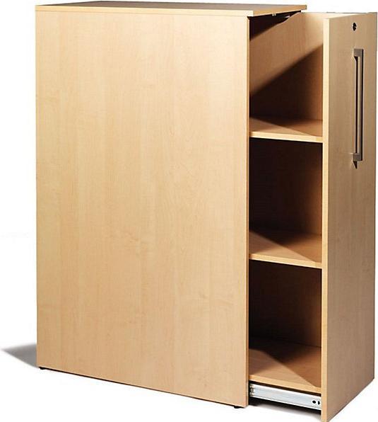 Produktbild kaiserkraft Hoch-Auszugschrank Seattle (40 x 80 x 125 cm)