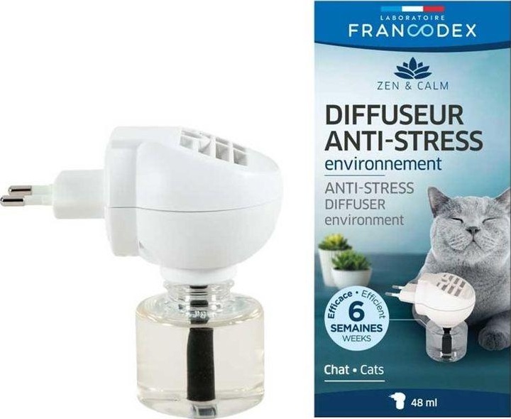 Francodex Entspannender Diffusor für Katzen (Katze, 48 ml)