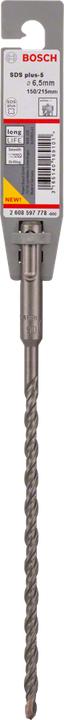 Produktbild Bosch Professional Zubehör Hammerbohrer SDS plus-5, 6,5 x 150 x 215 mm (6.5 mm)