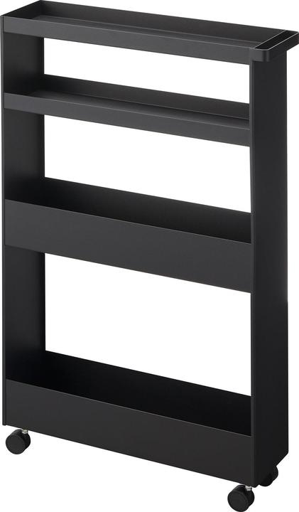 Yamazaki Schlanker 4-stöckiger Aufbewahrungswagen TOWER