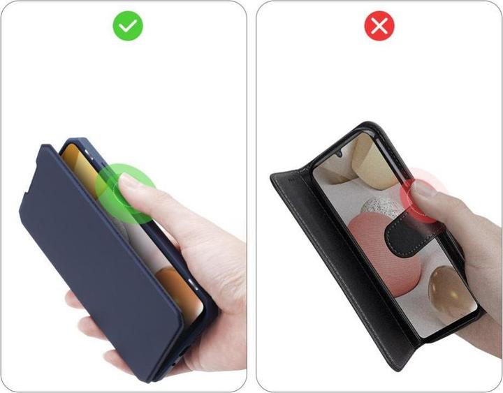 Actual product image Dux Ducis Skin X Series Bookcover (Samsung Galaxy A42 5G)