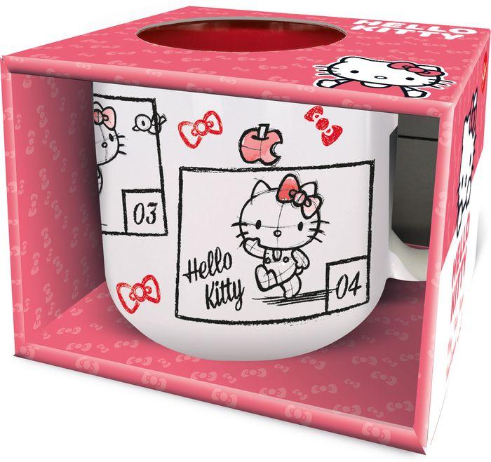 Produktbild Stor Hello Kitty - Kitty White Doodle (400 ml)
