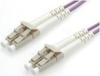 Produktbild equip LWL Patchkabel HF LC/LC 50/125u OM4 2m violett (CAT8.2, 2 m)
