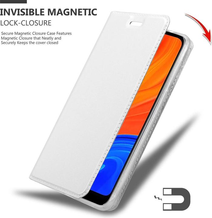 Actual product image Cadorabo Book Classy Style Cover (Huawei Y6s)