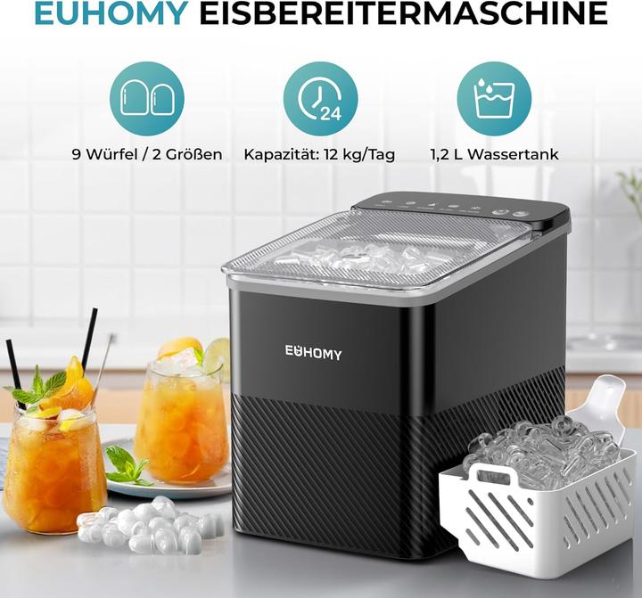 Produktbild Euhomy Eiswürfelmaschine