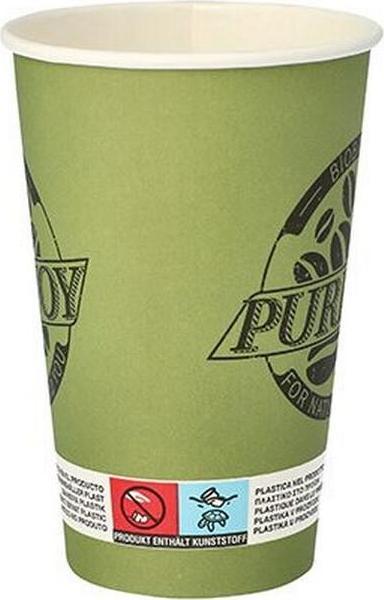 Actual product image Papstar Cardboard drinking cup pure (50 x)